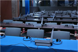 conference interpretation room